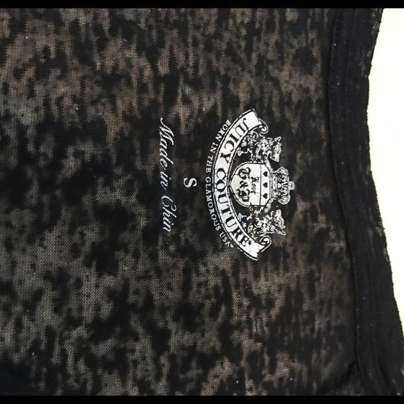 Juicy couture burn out top. Gorgeous! - Picture 2 of 2