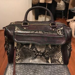 🌟PRICE DROP!🌟 Rebecca Minkoff Snakeskin Satchel