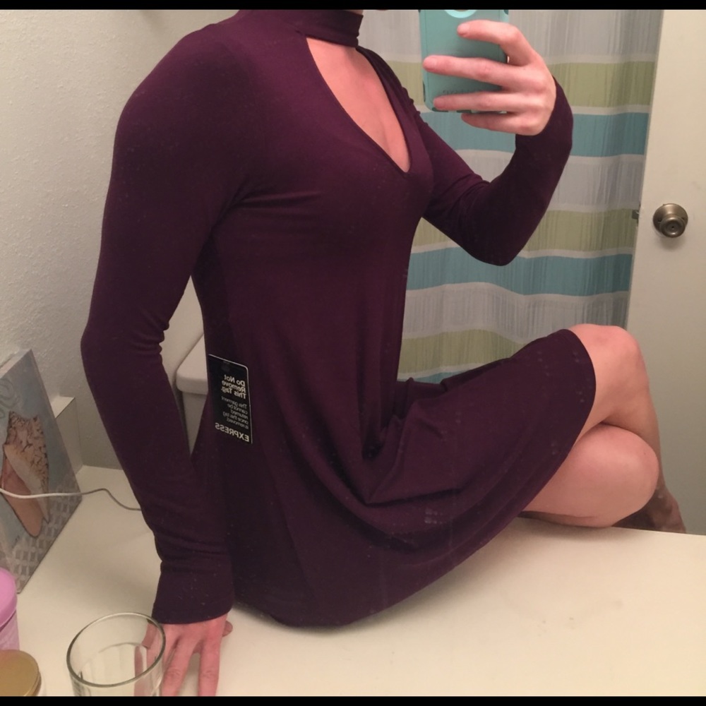 NWT express choker dress