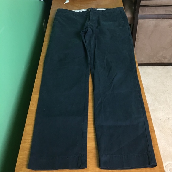 Banana Republic Navy Blue Chinos - Picture 2 of 4