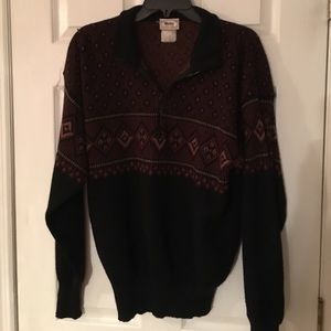 Vintage Mediterranean men's large Pullover