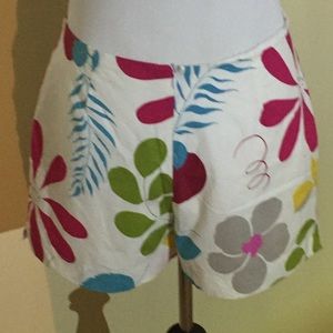 SALE Today! Beautiful bright lined shorts