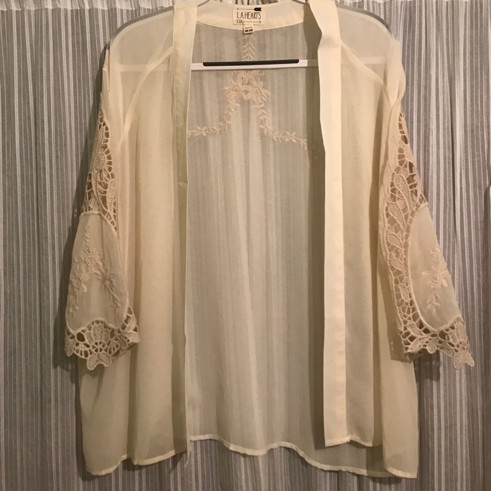 Cream Colored Kimono