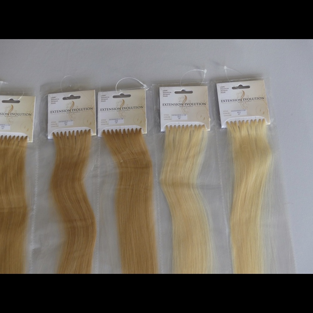Utip hair extensions human 20 strands, 20inches