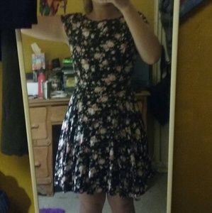 Floral Skater Dress