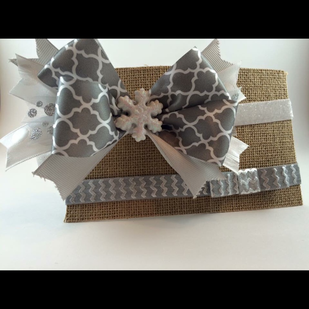 Glitter Snowflake Headband Set