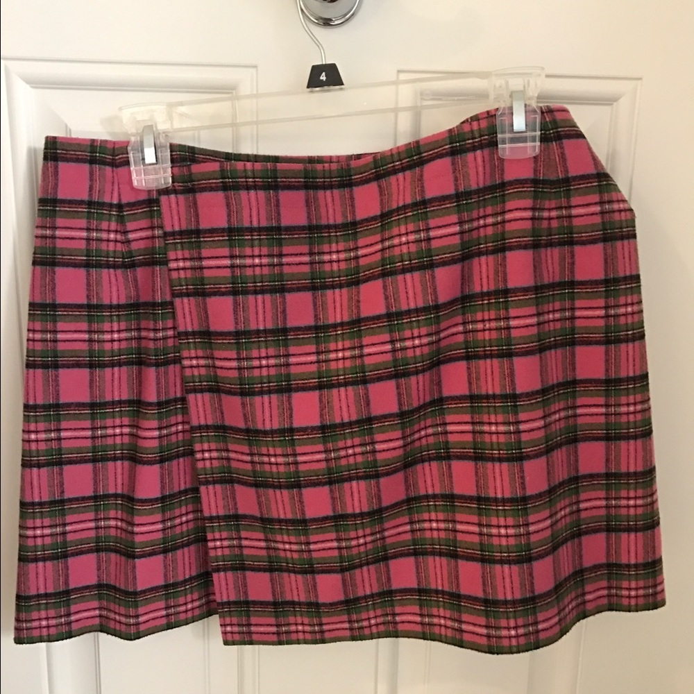 Lilly Pulitzer Plaid Skirt