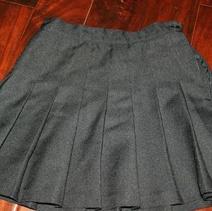 American Apparel Black Tennis Skirt