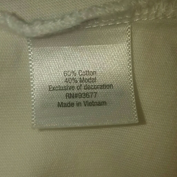 !!WHITE SWOOP NECK BLOUSE!! - Picture 3 of 3