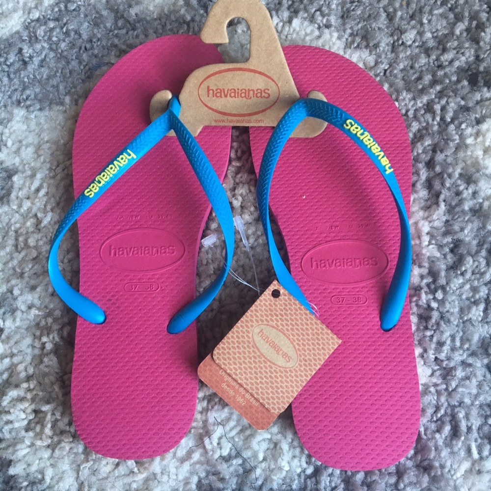 Pink Havaianas Flip Flops