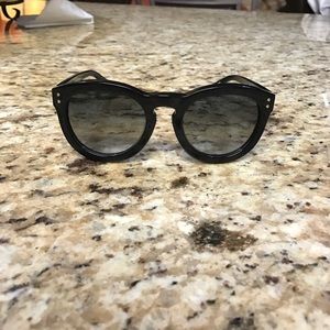 Henri Bendel "Olivia" Round Sunglasses
