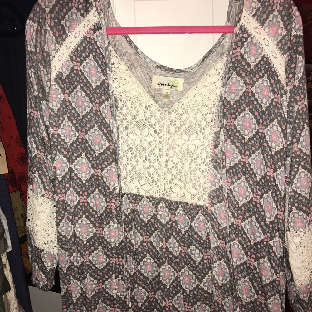 Anthropologie Long Sleeve Blouse