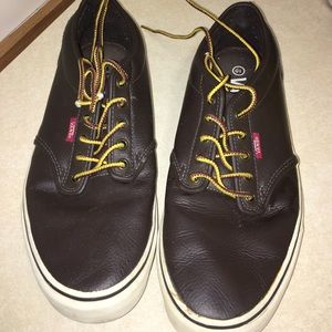 Men's Leather Vans
