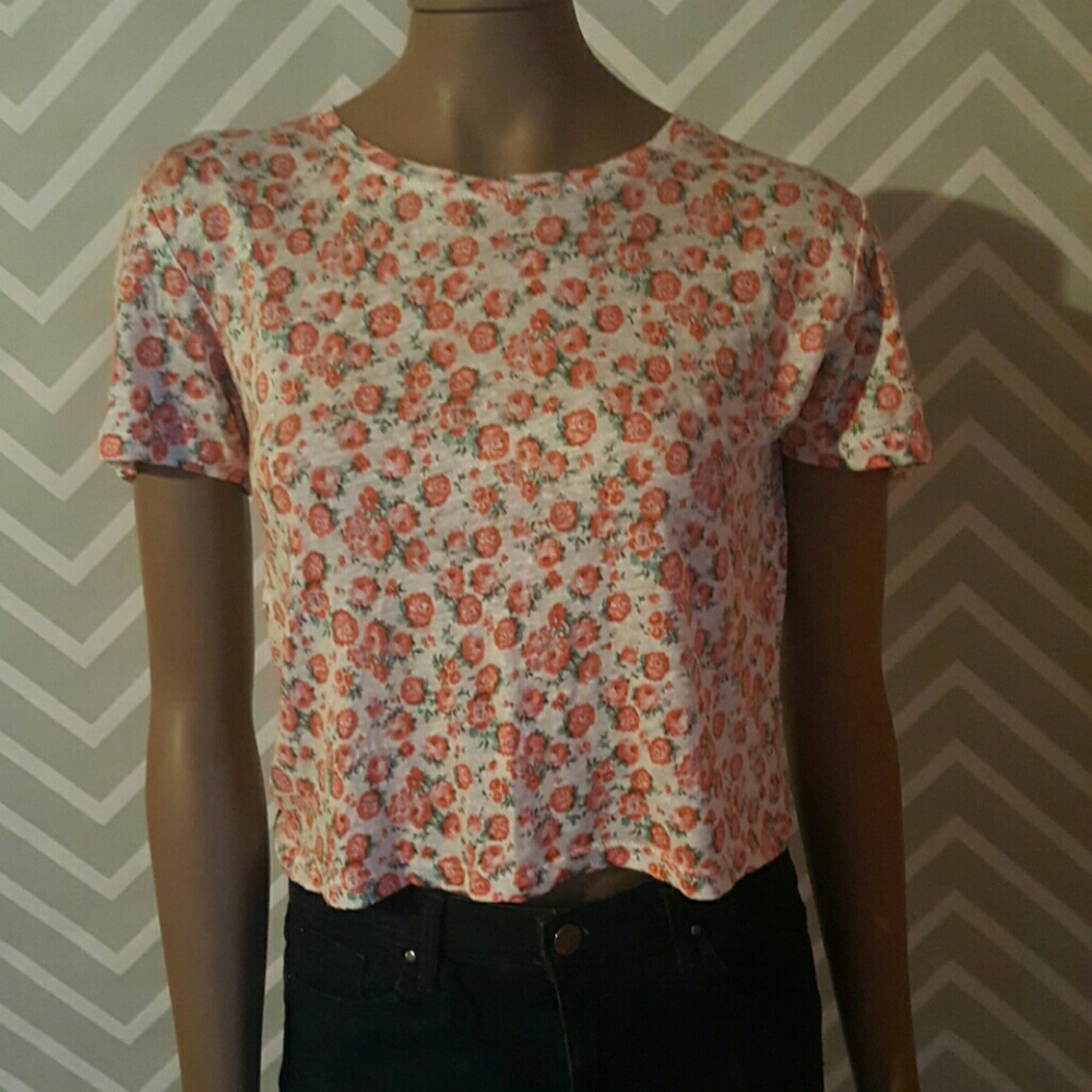 Floral Crop Top