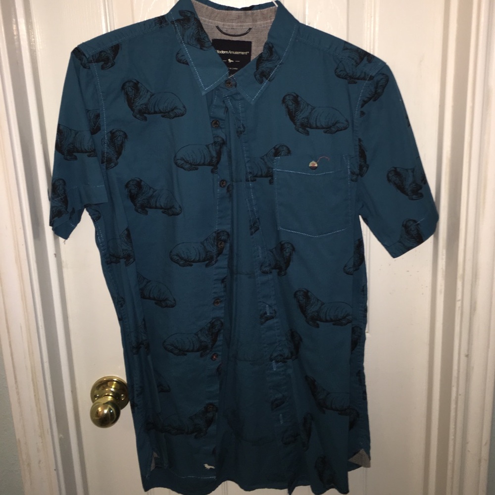 Men's walrus shirt