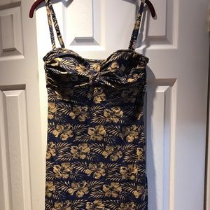 Tommy Bahama tropical print cover up