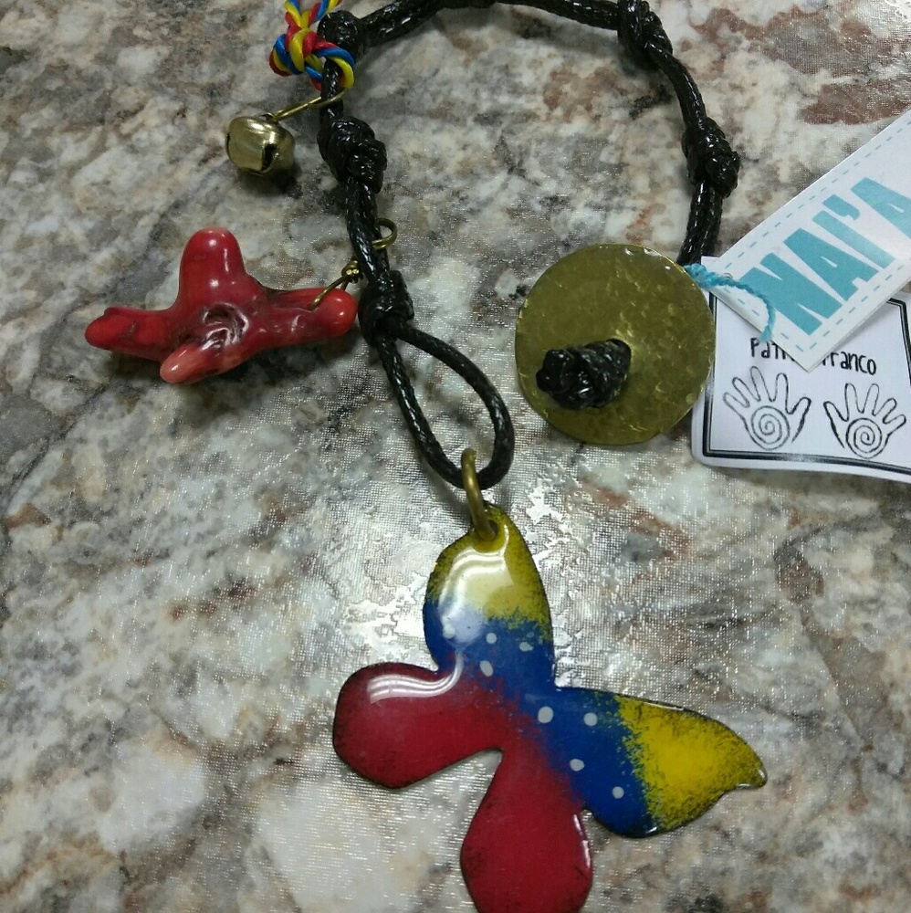 Hand made buterfly bracelet