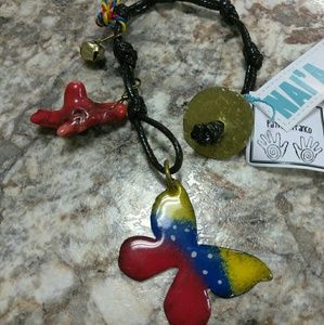 Hand made buterfly bracelet