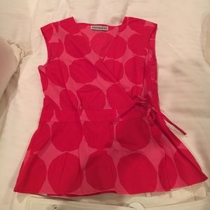 Marimekko sleeveless blouse