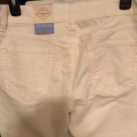 St. John's Bay® Straight-Leg Corduroy Pants - Picture 2 of 5