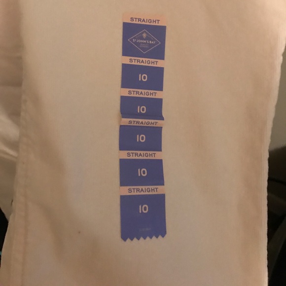 St. John's Bay® Straight-Leg Corduroy Pants - Picture 5 of 5