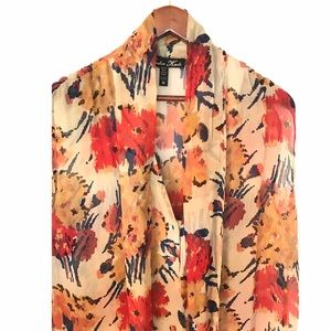 ❤️SOLD❤️Winter Kate 100%Vintage Silk Tank