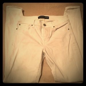 EXPRESS white jeans size 6R