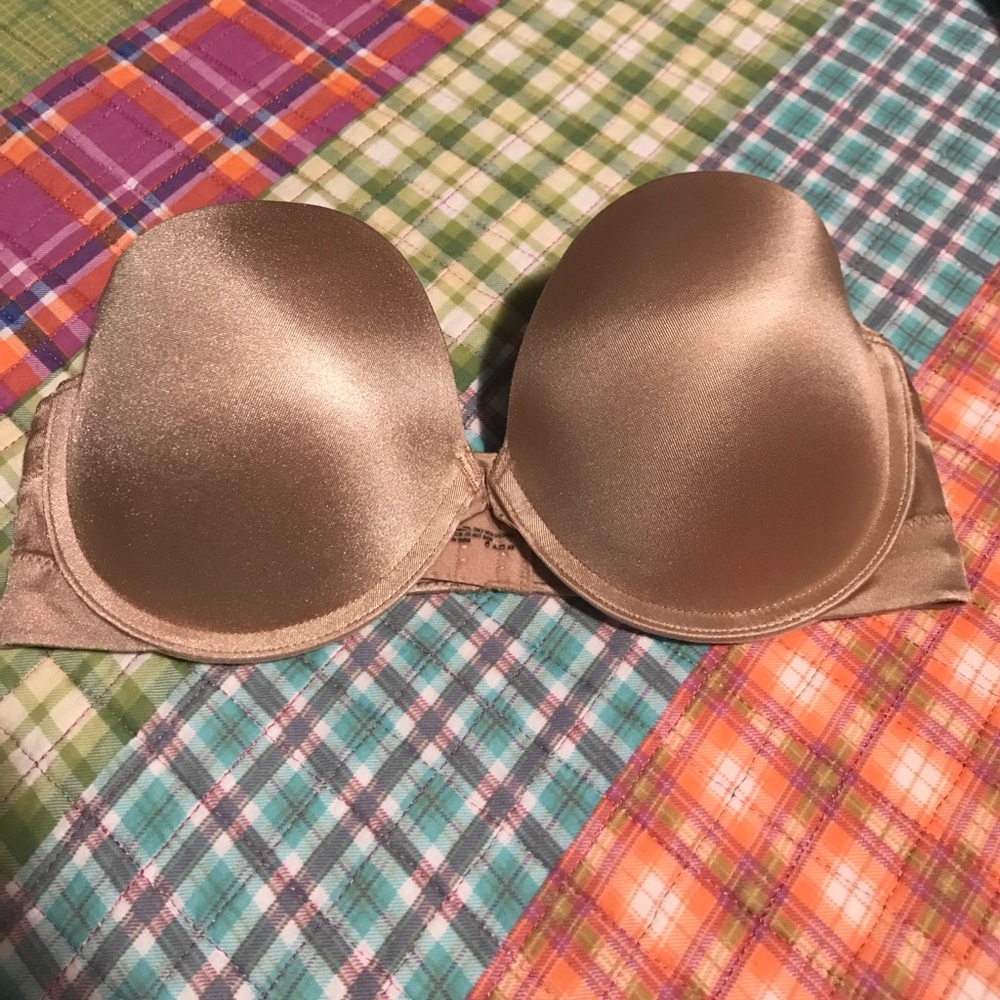 Nude Strapless Bra