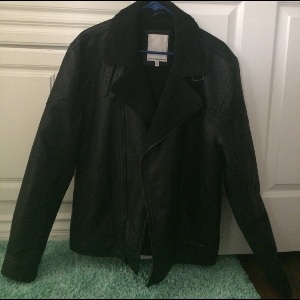 Calvin Klein Leather Jacket