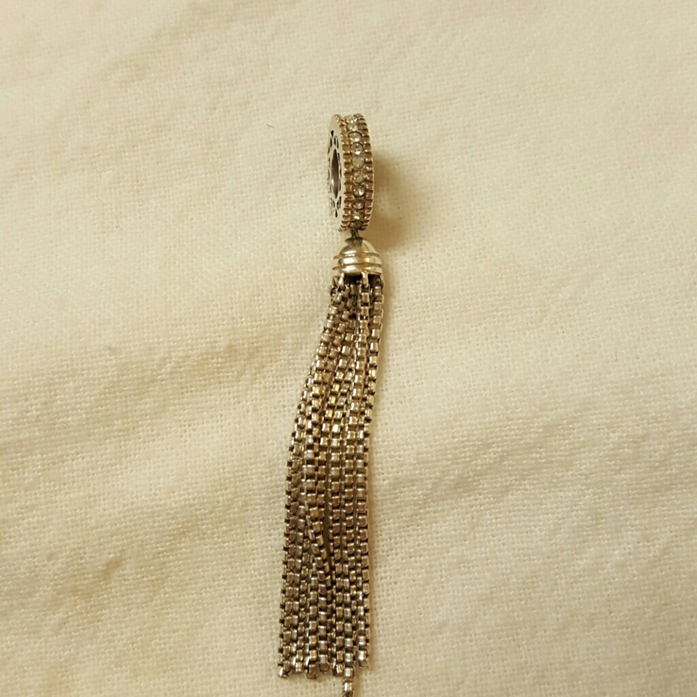 Authentic Chamilia Swarovski crystal dangle charm