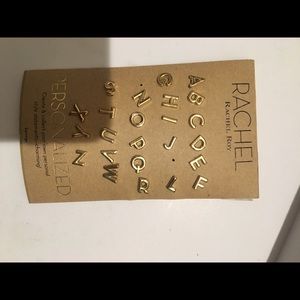 Alphabet earrings