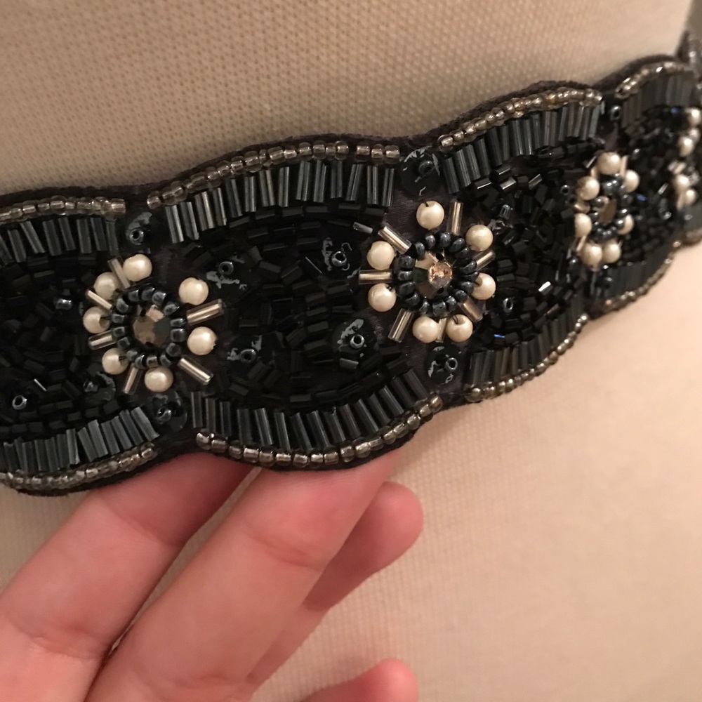 🖤🖤ADJUSTABLE BLACK BEADED BELT🖤🖤