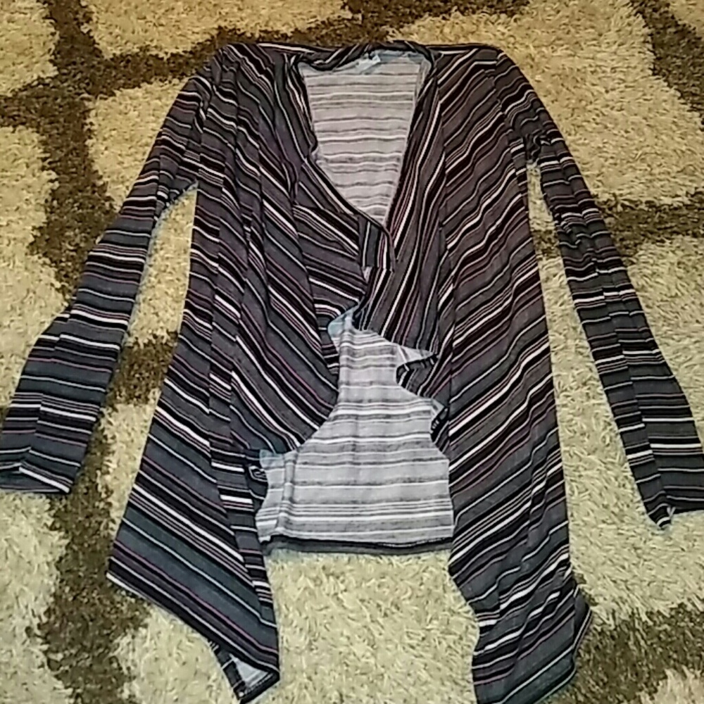 Body Central striped cardigan size S