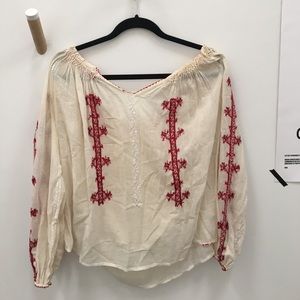 Vintage peasant top