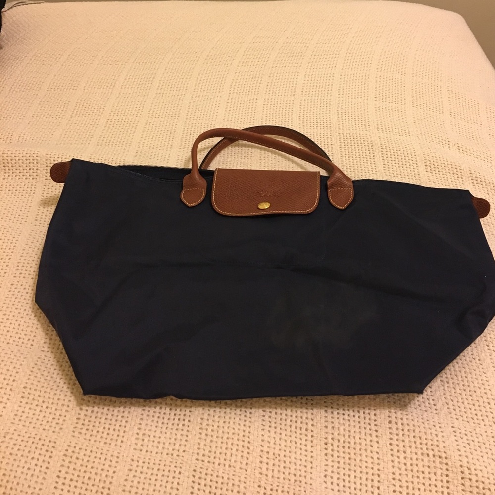 Long champ Medium Navy Blue bag