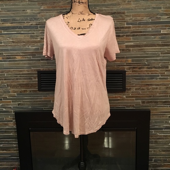 Back2Basics Tops - Mocha Loose Fit Short Sleeve Boyfriend Tee