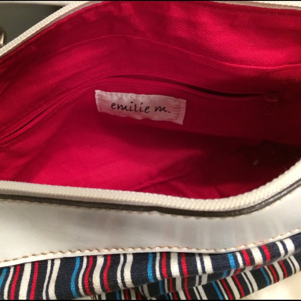 Multi Color Striped Purse - Picture 3 of 3