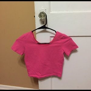 American Apparel Jersey Spandex Crop Top