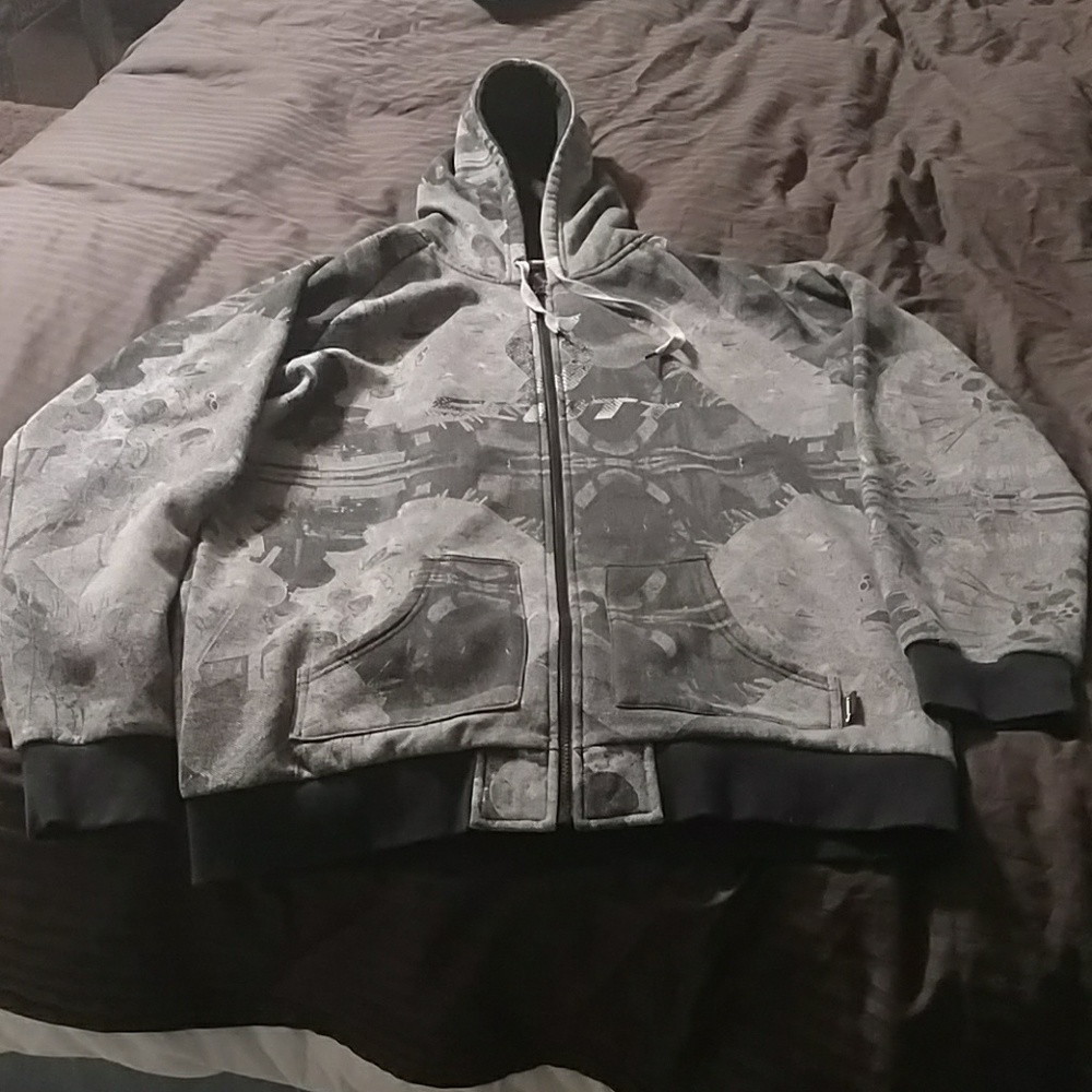 Mens Scott Zip up hoodie sweatshirt - Picture 1 of 4
