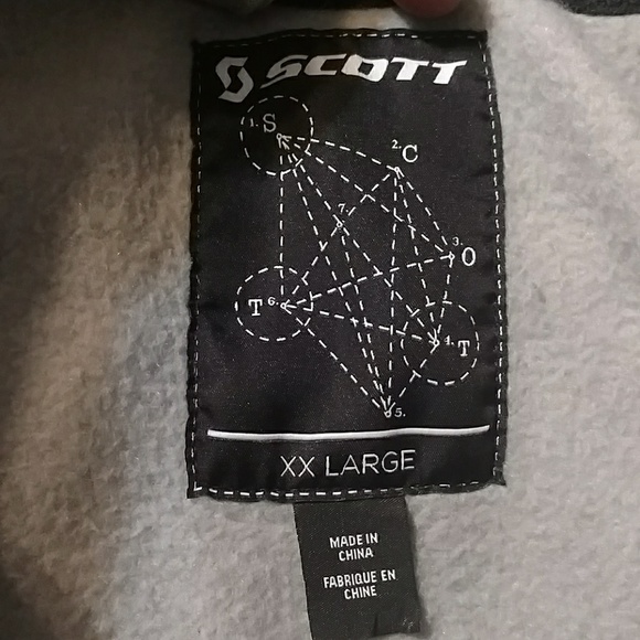 Mens Scott Zip up hoodie sweatshirt - Picture 3 of 4