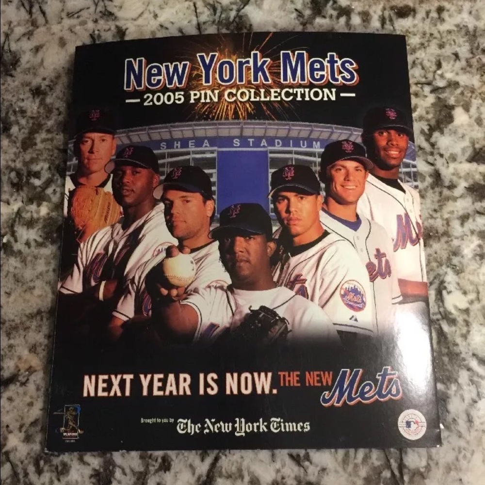 2005 New York Mets Pin Collection: New York Times