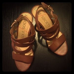 Sole Society Wedge Sandel