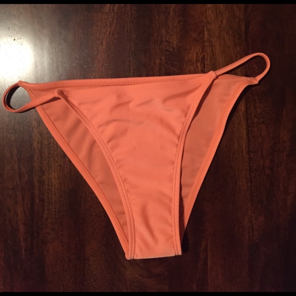 MEDIUM LEFT• Tangerine Minimalist Bikini • - Picture 7 of 7