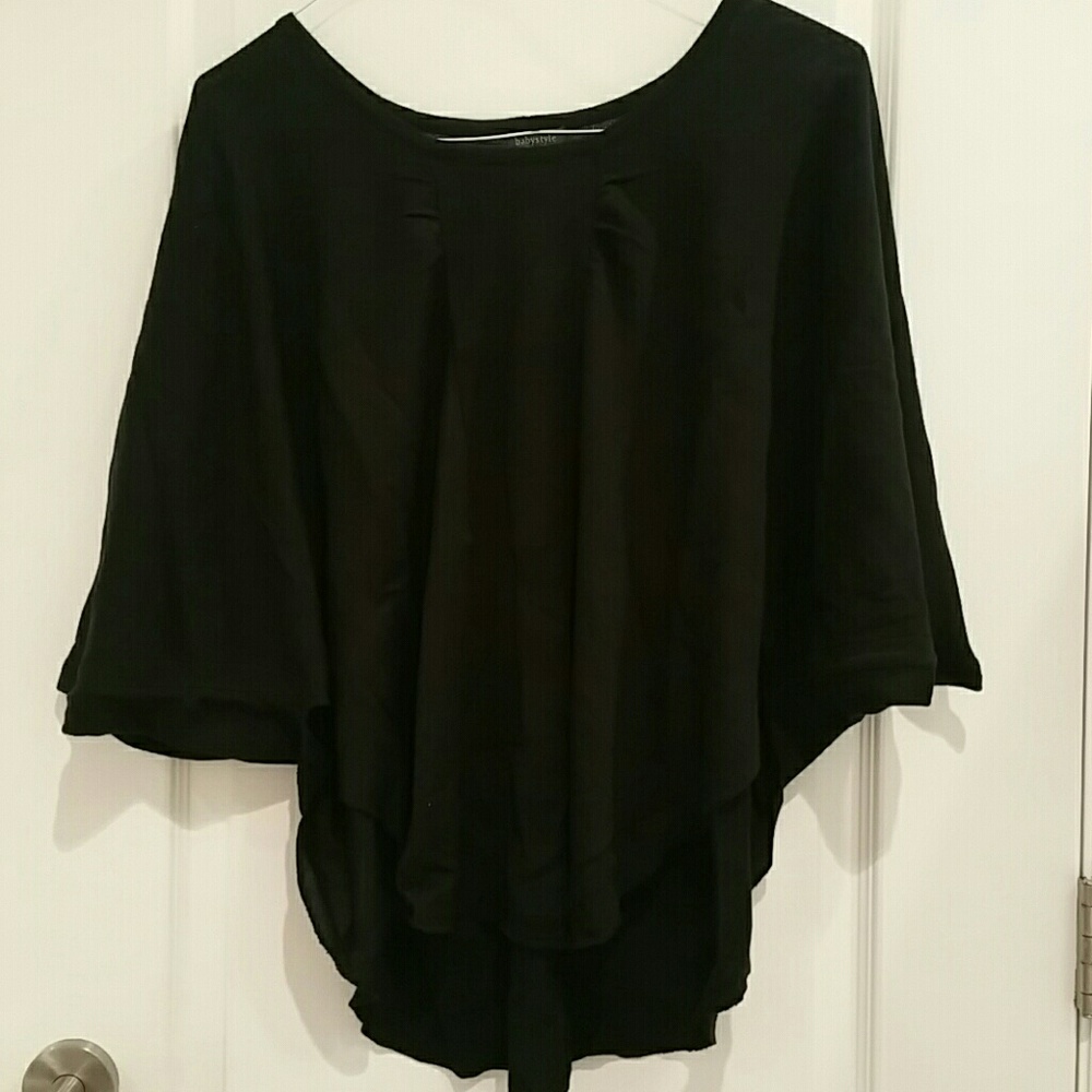NWT Babystyle Maternity Poncho