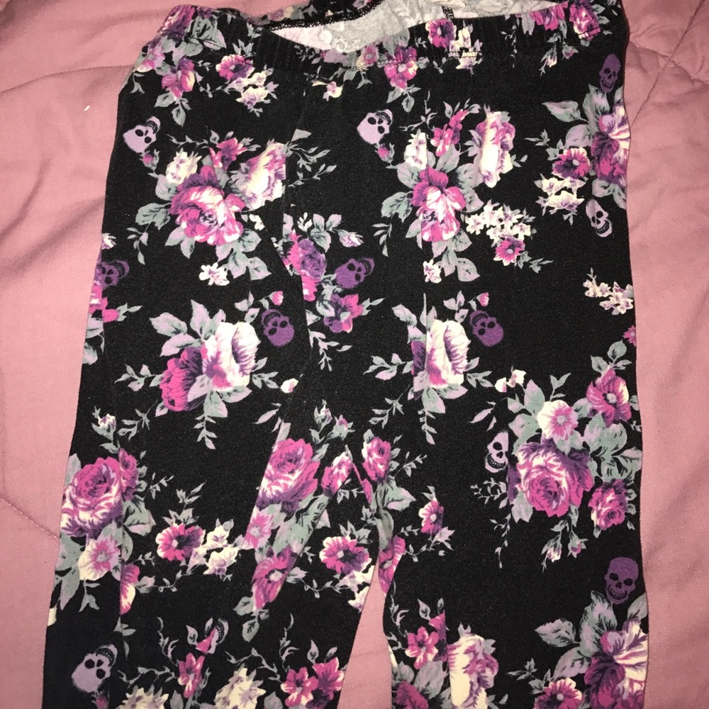 Flower leggings