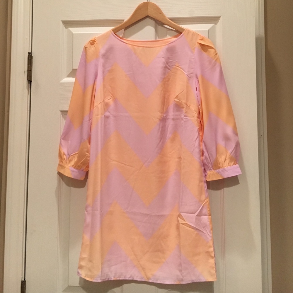 3/4 sleeve Tunic Dress