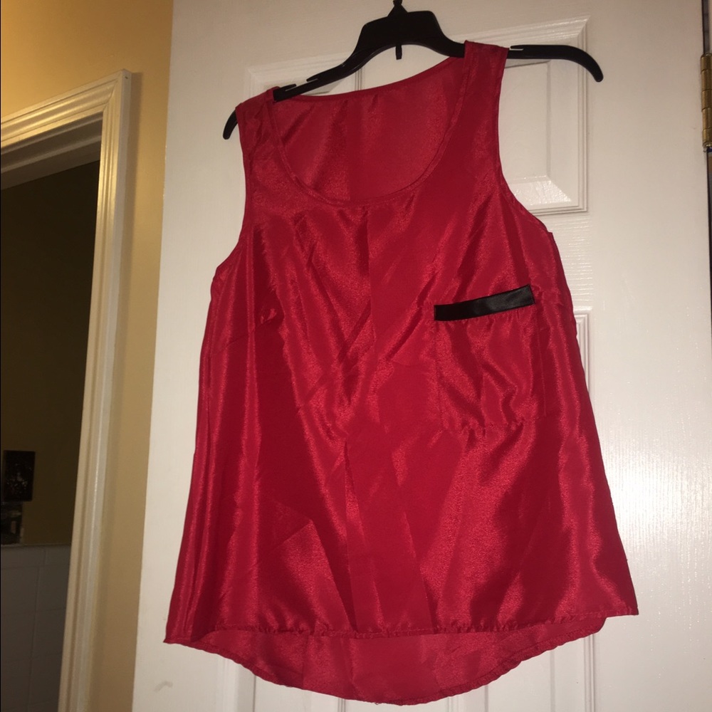 ‼️SOLD: Sassy Red Tank‼️