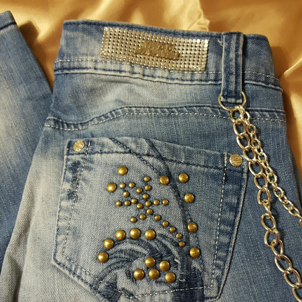 Dinamit straight legs blue jeans size 26