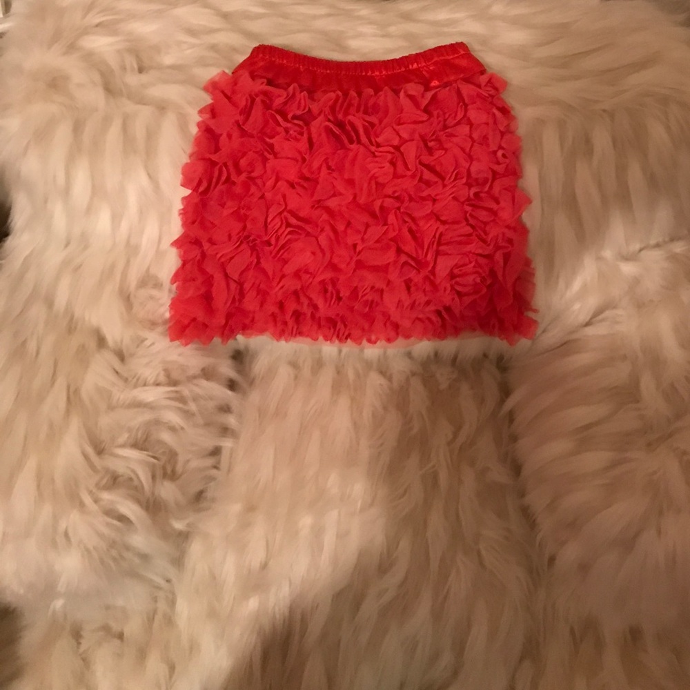 Super cute ruffle skirt