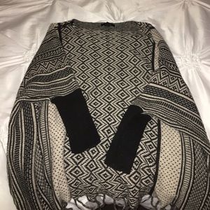 Poncho sweater